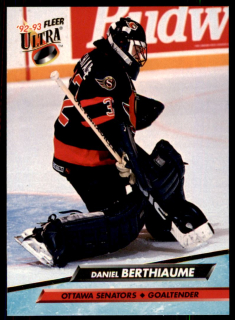 Hokejová karta Daniel Berthiaume Fleer Ultra 1992-93 řadová č. 361