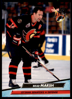 Hokejová karta Brad Marsh Fleer Ultra 1992-93 řadová č. 364