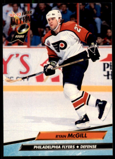 Hokejová karta Ryan McGill Fleer Ultra 1992-93 Rookie č. 373