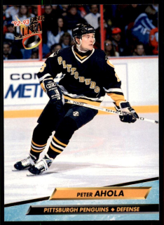 Hokejová karta Peter Ahola Fleer Ultra 1992-93 řadová č. 376