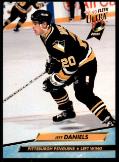 Hokejová karta Jeff Daniels Fleer Ultra 1992-93 Rookie č. 377