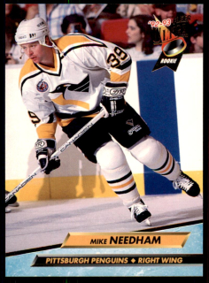 Hokejová karta Mike Needham Fleer Ultra 1992-93 Rookie č. 380