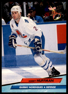Hokejová karta Kerry Huffman Fleer Ultra 1992-93 řadová č. 386