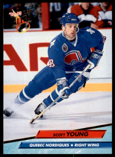 Hokejová karta Scott Young Fleer Ultra 1992-93 řadová č. 391