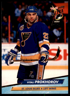 Hokejová karta Vitali Prokhorov Fleer Ultra 1992-93 Rookie č. 397