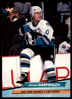 Hokejová karta Johan Garpenlov Fleer Ultra 1992-93 řadová č. 400