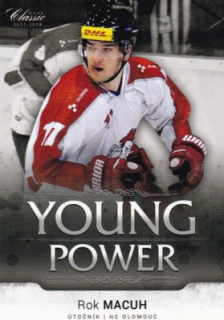Hokejová karta Rok Macuh OFS 17/18 S.I. Young Power