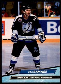 Hokejová karta Rob Ramage Fleer Ultra 1992-93 řadová č. 413