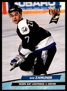 Hokejová karta Rob Zamuner Fleer Ultra 1992-93 Rookie č. 415