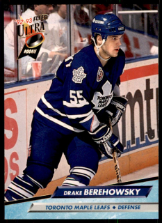 Hokejová karta Drake Berehowsky Fleer Ultra 1992-93 Rookie č. 417