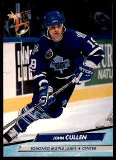 Hokejová karta John Cullen Fleer Ultra 1992-93 řadová č. 419