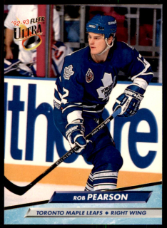 Hokejová karta Rob Pearson Fleer Ultra 1992-93 řadová č. 423