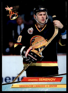 Hokejová karta Anatoli Semenov Fleer Ultra 1992-93 řadová č. 429