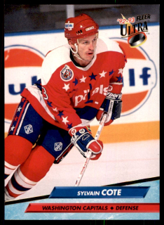 Hokejová karta Sylvain Cote Fleer Ultra 1992-93 řadová č. 433