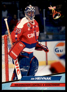 Hokejová karta Jim Hrivnak Fleer Ultra 1992-93 řadová č. 435