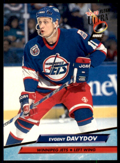 Hokejová karta Evgeny Davydov Fleer Ultra 1992-93 Rookie č. 441