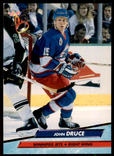 Hokejová karta John Druce Fleer Ultra 1992-93 řadová č. 442