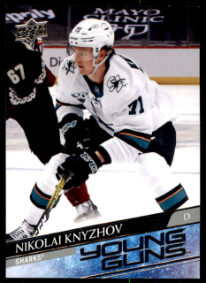 Hokejová karta Nikolai Knyzhov UD S2 2020-21 Young Guns č. 492