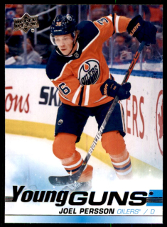 Hokejová karta Joel Persson UD S2 2019-20 Young Guns č. 497