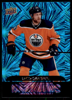 Hokejová karta Leon Draisaitl UD S1 2020-21 Dazzlers č. DZ-19