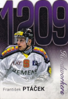 Hokejová karta František Ptáček OFS 17/18 S.I. Statistics Die-Cut /99