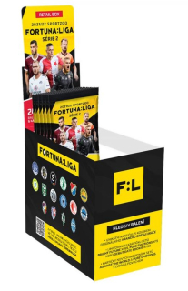 Box fotbalových karet Fortuna:Liga 2021-22 Série 2 Retail