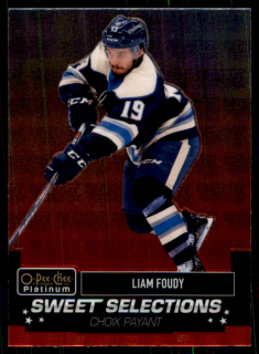 Hokejová karta Liam Foudy OPC Platinum 2020-21 Sweet Selections RC č. SS-15