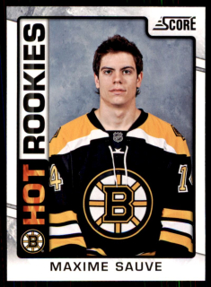Hokejová karta Maxime Sauve Panini Score 2012-13 Rookie č. 520