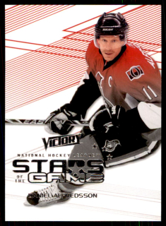 Hokejová karta Daniel Alfredsson UD Victory 2010-11 Stars of the Game č. SOG-DA