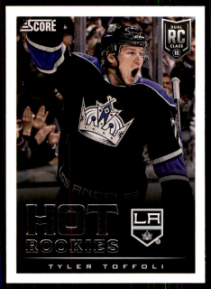 Hokejová karta Tyler Toffoli Panini Score 2013-14 Hot Rookies č. 598