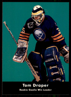 Hokejová karta Tom Draper Pro Set 1991-92 Rookie Goalie č. 448