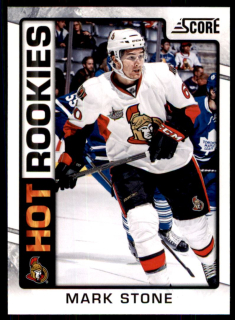 Hokejová karta Mark Stone Panini Score 2012-13 Hot Rookies č. 548
