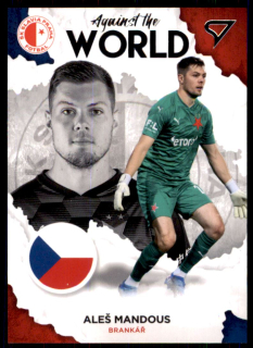 Fotbalová karta Aleš Mandous Fortuna Liga 21-22 S2 Against the World č. AW01