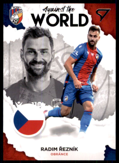 Fotbalová karta Radim Řezník Fortuna Liga 21-22 S2 Against the World č. AW02