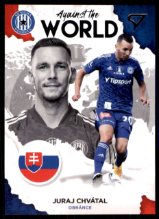 Fotbalová karta Juraj Chvátal Fortuna Liga 21-22 S2 Against the World č. AW21