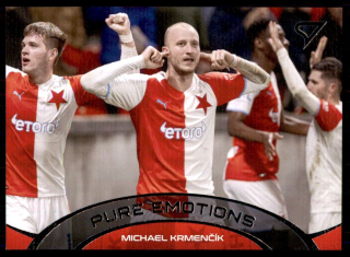 Fotbalová karta Michael Krmenčík Fortuna Liga 21-22 S2 Pure Emotions č. PE-16