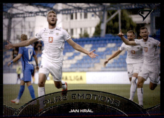 Fotbalová karta Jan Král Fortuna Liga 21-22 S2 Pure Emotions č. PE-07