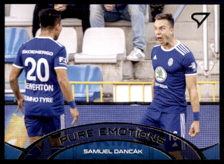 Fotbalová karta Samuel Dancák Fortuna Liga 21-22 S2 Pure Emotions č. PE-13