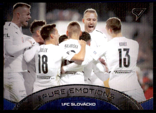 Fotbalová karta 1. FC. Slovácko Fortuna Liga 21-22 S2 Pure Emotions č. PE-02