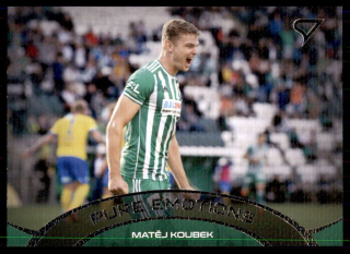 Fotbalová karta Matěj Koubek Fortuna Liga 21-22 S2 Pure Emotions č. PE-05