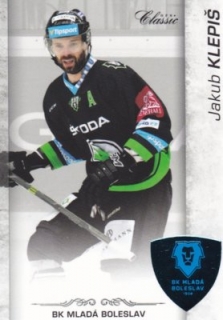 Hokejová karta Jakub Klepiš OFS 17/18 S.I. Blue