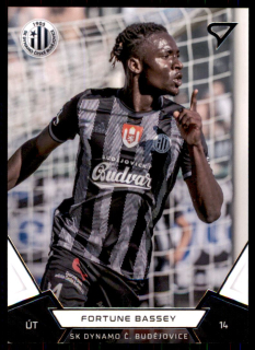 Fotbalová karta Fortune Bassey Fortuna Liga 21-22 Série 2 řadová č. 323