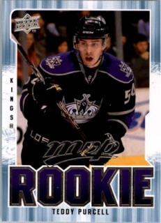 Hokejová karta Teddy Purcell Upper Deck MVP 2008-19 Rookie č. 307