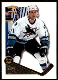 Hokejová karta Owen Nolan Pinnacle Summit 1995-96 řadová č. 12