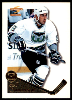 Hokejová karta Geoff Sanderson Pinnacle Summit 1995-96 řadová č. 38