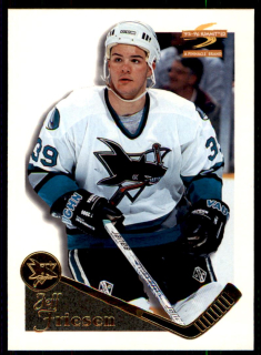 Hokejová karta Jeff Friesen Pinnacle Summit 1995-96 řadová č. 68