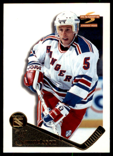Hokejová karta Ulf Samuelsson Pinnacle Summit 1995-96 řadová č. 78