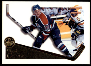 Hokejová karta David Oliver Pinnacle Summit 1995-96 řadová č. 98