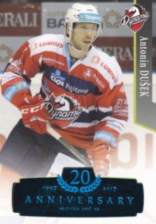 Hokejová karta Antonín Dušek OFS 17/18 S.I. Blue
