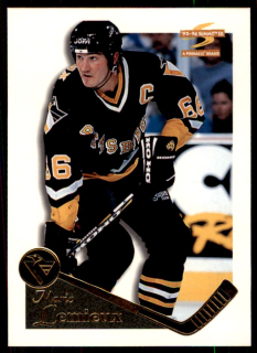 Hokejová karta Mario Lemieux Pinnacle Summit 1995-96 řadová č. 118
